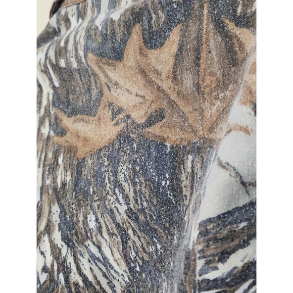 Cabelas Camouflage Hunting Shirt Long Sleeve Youth Size 14 Made In USA - Picture 7 of 10